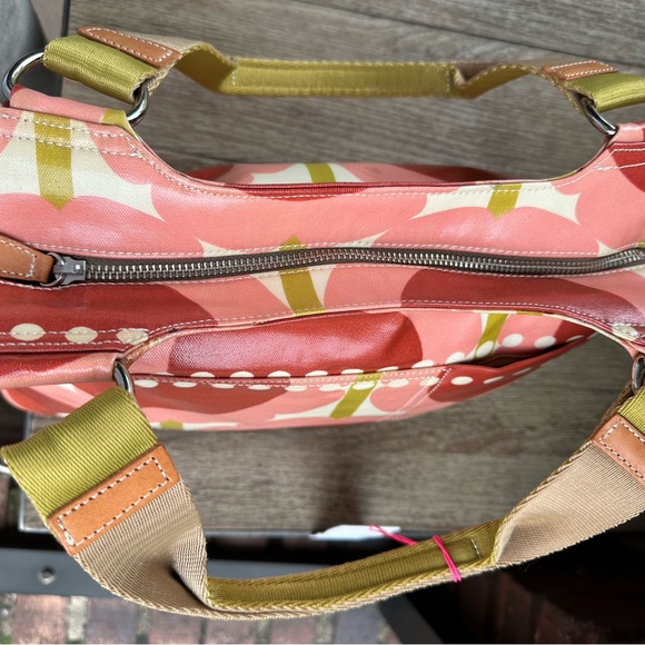 Orla Kiely coated fabric shoulder bag—unusual pattern - Picture 4 of 15
